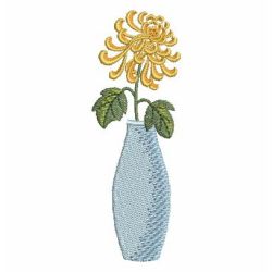 Flower in Vase 10 machine embroidery designs