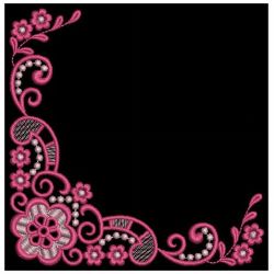 Heirloom Elegant Corner 03(Md) machine embroidery designs