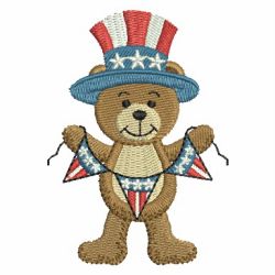 Holiday Bear 03 machine embroidery designs