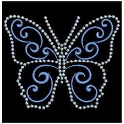 Candlewicking Butterfly 05(Md) machine embroidery designs