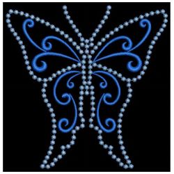 Candlewicking Butterfly 08(Md) machine embroidery designs