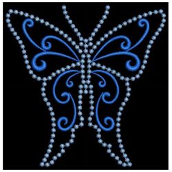 Candlewicking Butterfly 08(Md) machine embroidery designs