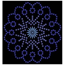 Elegant Candlewicking Quilt 4 03(Lg)