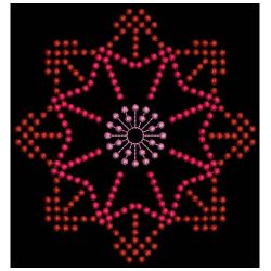 Elegant Candlewicking Quilt 4 05(Lg) machine embroidery designs