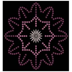Elegant Candlewicking Quilt 4 09(Lg)