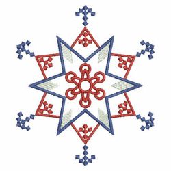 Patriotic Snowflake Quilt 10(Md)