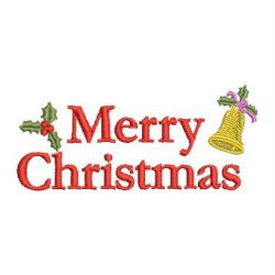 Merry Christmas 05 machine embroidery designs