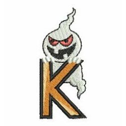 Halloween Ghost Alphabet 11 machine embroidery designs