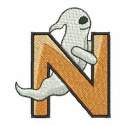 Halloween Ghost Alphabet 14