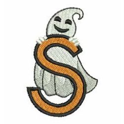 Halloween Ghost Alphabet 19 machine embroidery designs