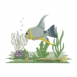 Colorful Tropical Fish 2 06 machine embroidery designs