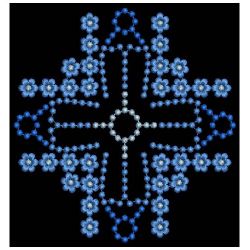 Elegant Candlewicking Quilt 5 02(Lg) machine embroidery designs