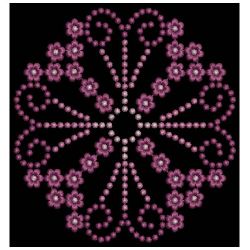 Elegant Candlewicking Quilt 5 06(Md) machine embroidery designs