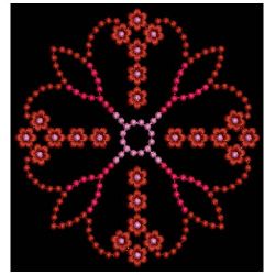 Elegant Candlewicking Quilt 5 07(Md) machine embroidery designs