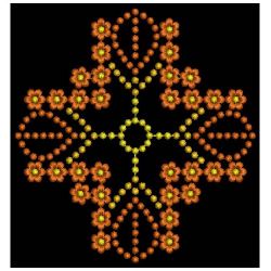 Elegant Candlewicking Quilt 5 10(Lg) machine embroidery designs