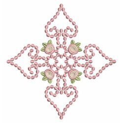 Candlewicking Rose Quilt 02(Lg)