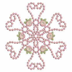 Candlewicking Rose Quilt 05(Lg)