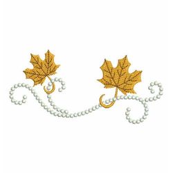 Candlewicking Autumn Leaves 08(Lg) machine embroidery designs
