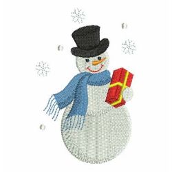 Cute Snowman 03 machine embroidery designs