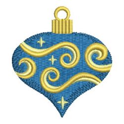 Elegant Christmas Ornament 04