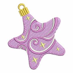 Elegant Christmas Ornament 05 machine embroidery designs