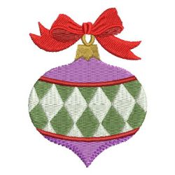 Elegant Christmas Ornament 07 machine embroidery designs