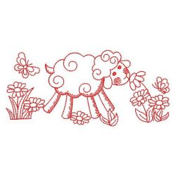 Redwork Mary 06(Lg) machine embroidery designs