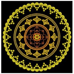 Fancy Round Quilt(Md) machine embroidery designs