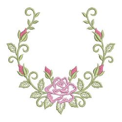 Heirloom Delightful Rose 01(Md) machine embroidery designs