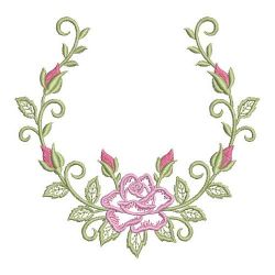 Heirloom Delightful Rose 01(Lg) machine embroidery designs