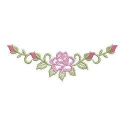 Heirloom Delightful Rose 02(Lg) machine embroidery designs