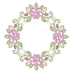 Heirloom Delightful Rose 03(Lg) machine embroidery designs