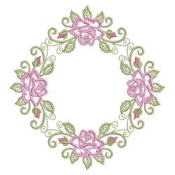 Heirloom Delightful Rose 03(Md) machine embroidery designs
