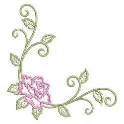 Heirloom Delightful Rose 05(Md) machine embroidery designs