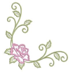 Heirloom Delightful Rose 05(Lg) machine embroidery designs