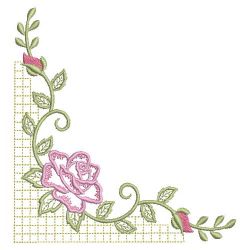 Heirloom Delightful Rose 06(Md) machine embroidery designs