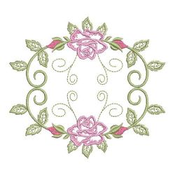 Heirloom Delightful Rose 09(Sm) machine embroidery designs