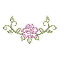 Heirloom Delightful Rose 10(Md) machine embroidery designs