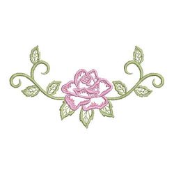 Heirloom Delightful Rose 10(Lg) machine embroidery designs