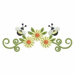 Heirloom Spring Bees(Md) machine embroidery designs