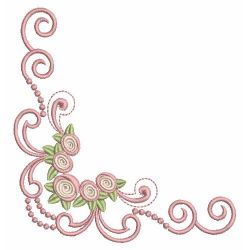 Heirloom Elegant Rose 3 05(Sm) machine embroidery designs