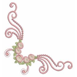 Heirloom Elegant Rose 3 07(Sm) machine embroidery designs