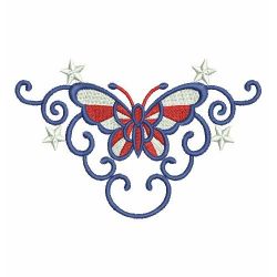 Heirloom Patriotic Butterfly 03