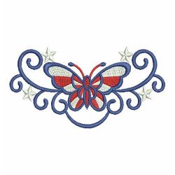 Heirloom Patriotic Butterfly 09