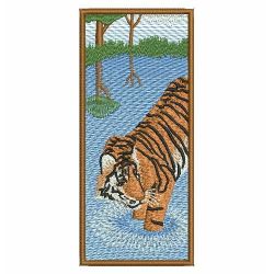 Tiger machine embroidery designs