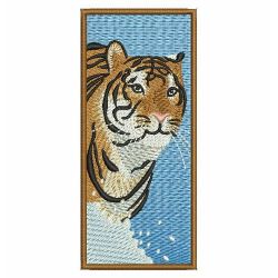 Tiger 07 machine embroidery designs