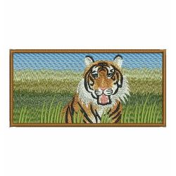 Tiger 08 machine embroidery designs