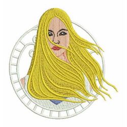 Blonde Beauty 02 machine embroidery designs