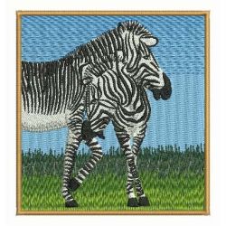 Africa Zebra 02 machine embroidery designs