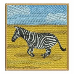 Africa Zebra 04 machine embroidery designs